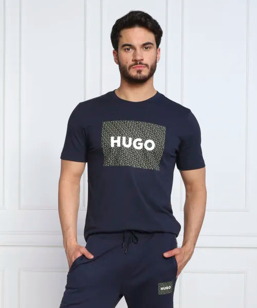 T-shirt Hugo Boss Azul