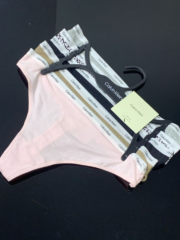 Panty Calvin Klein Pack x5 Rosado