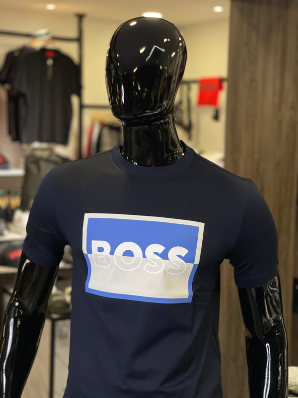 T-shirt Hugo Boss Azul