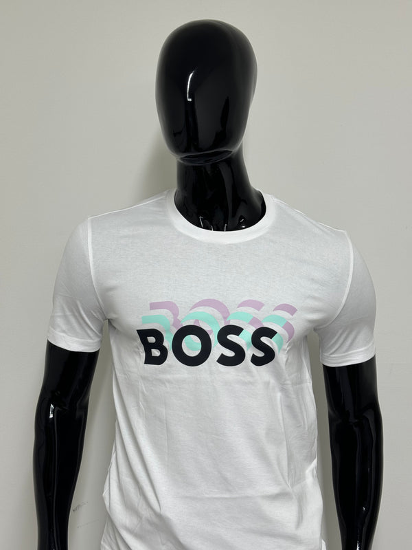 T-shirt Hugo Boss Blanco