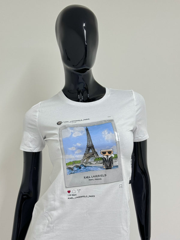 T-Shirt Karl Lagerfeld Blanco