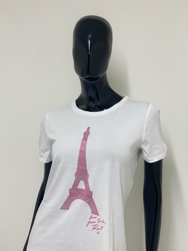 T-Shirt Karl Lagerfeld Blanco