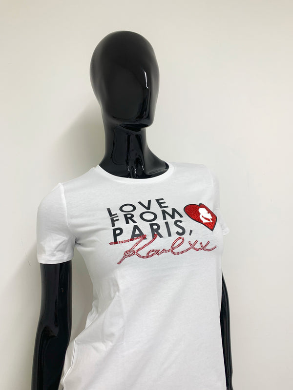 T-Shirt Karl Lagerfeld Blanco