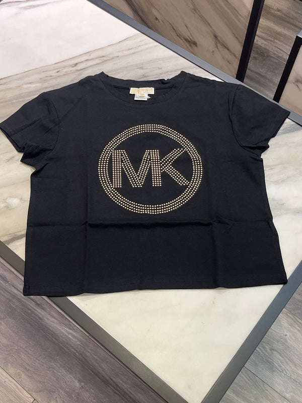 T-shirt Michel Kors Negro Kids