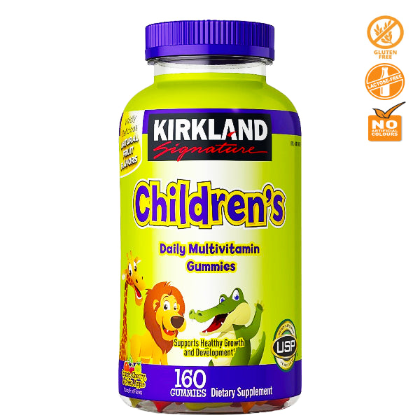 Multivitaminico de niños Kirkland 160 gummies