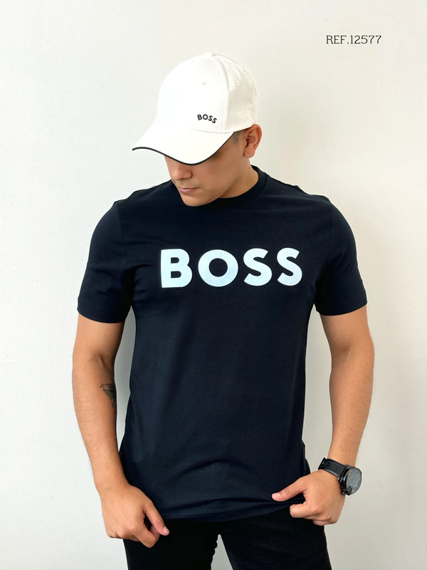 T-shirt Hugo Boss Negro