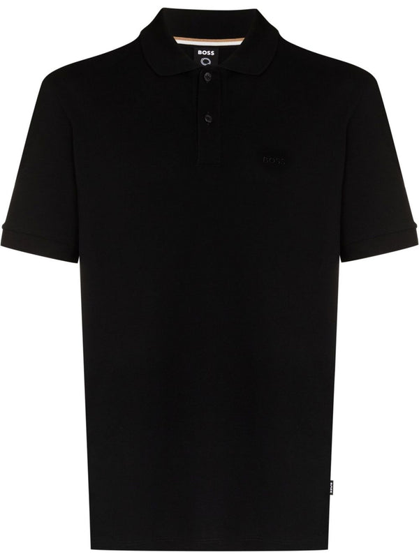 Polo Hugo Boss Negra Kids