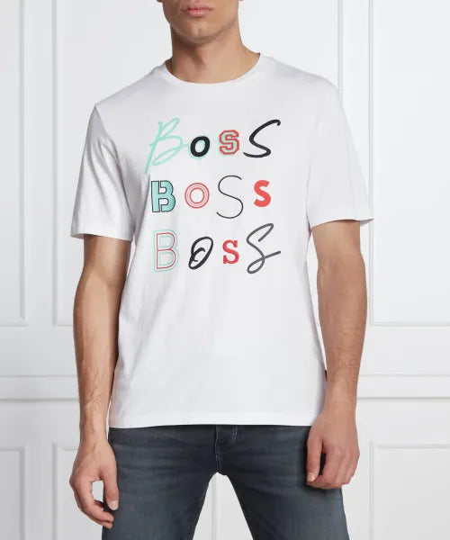 T-shirt Hugo Boss Blanco