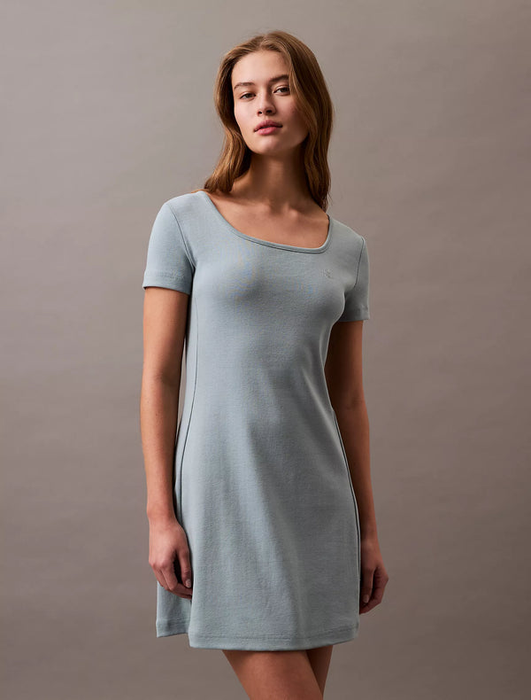 Vestido Calvin Klein Celeste