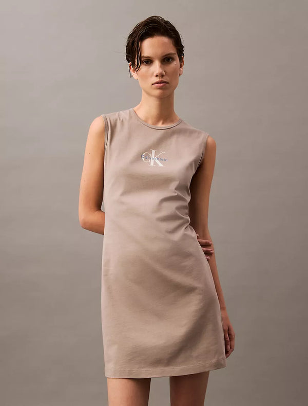 Vestido Calvin Klein Beige