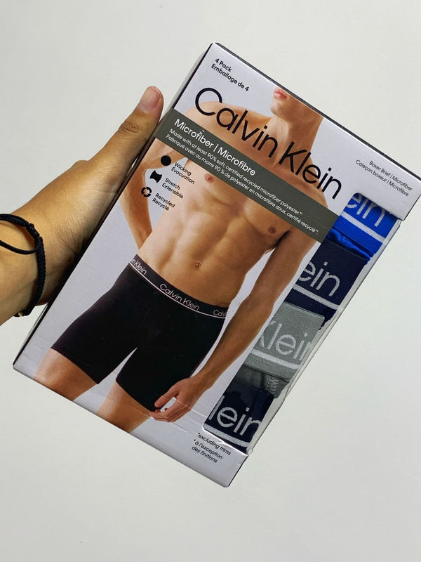 Boxer Calvin Klein Pack x4 Azul