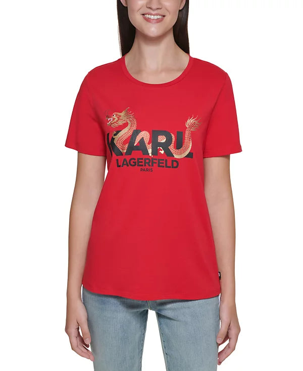 T-Shirt Karl Lagerfeld Rojo