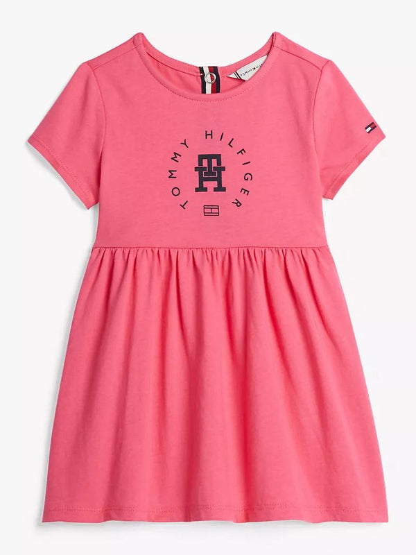 Vestido Tommy Hilfiger Fucsia Kids