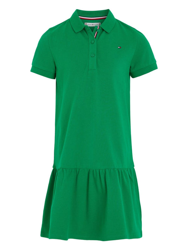 Vestido Tommy Hilfiger Verde Kids