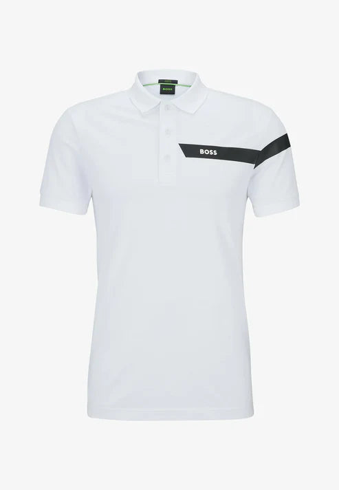 Polo Hugo Boss Blanco