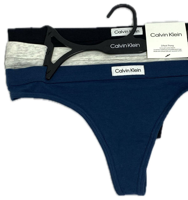 Panty Calvin Klein Pack x3 Azul