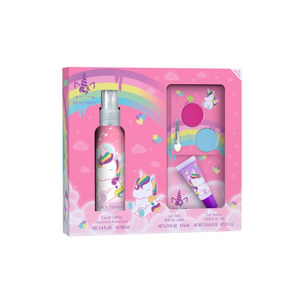 Kit Perfume Make up Unicornio Niña