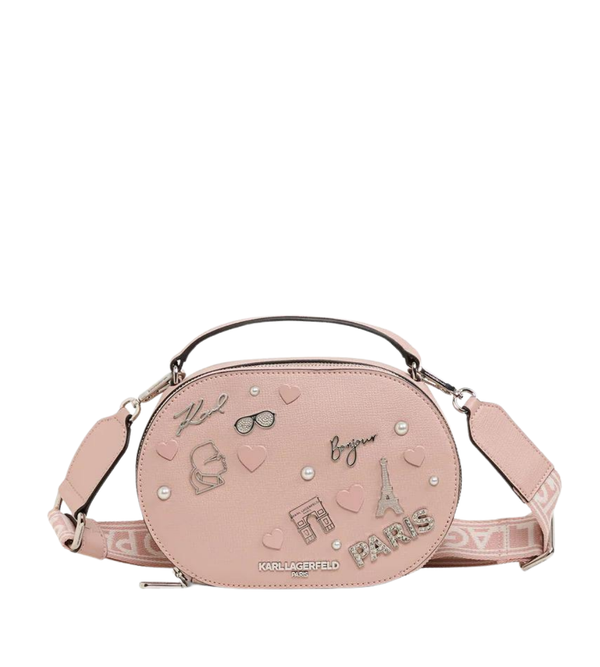 Bolso Manos Libres Karl Lagerfeld Rosado