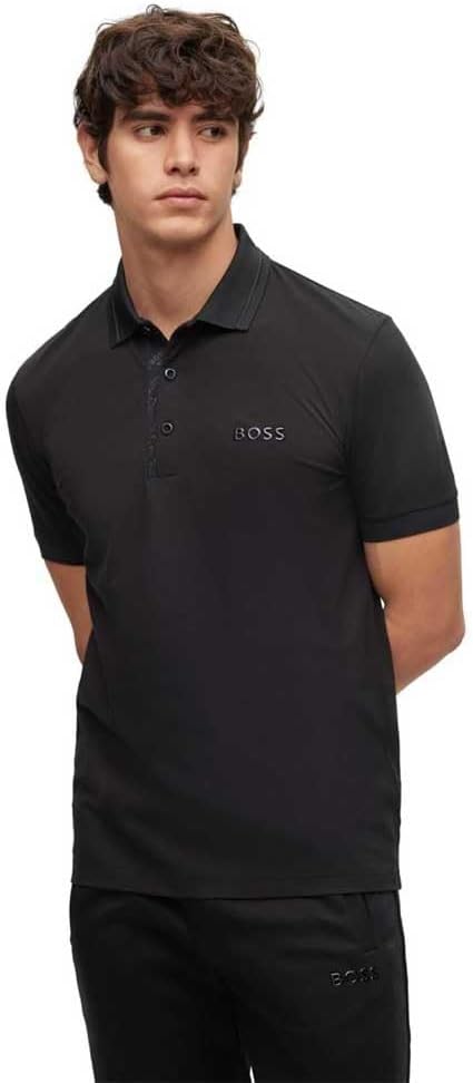 Polo Hugo Boss Negro