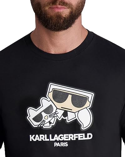 T-Shirt Karl Lagerfeld Negro