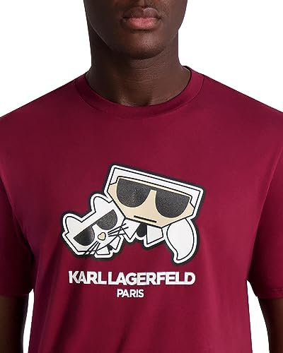 T-Shirt Karl Lagerfeld Vino Tinto