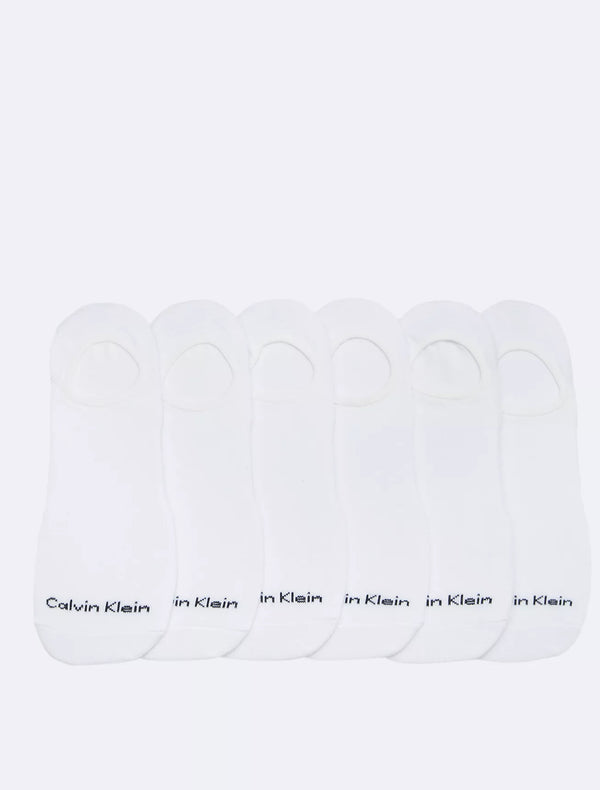 Medias Calvin Klein Pack x6 Blanco