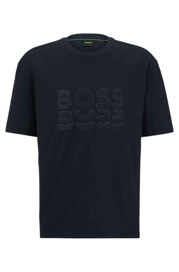 T-shirt Hugo Boss Azul Oscuro