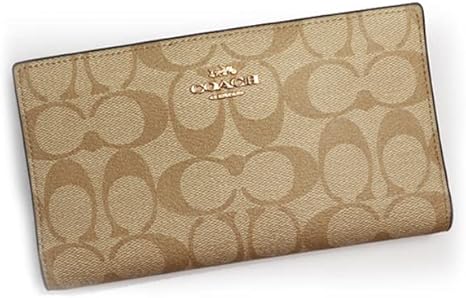 Billetera Coach Beige