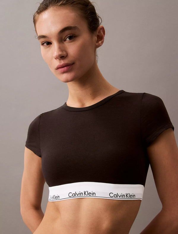 Top Calvin Klein Negro