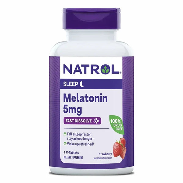 Melatonina Natrol 5 Mg 250 Tabletas