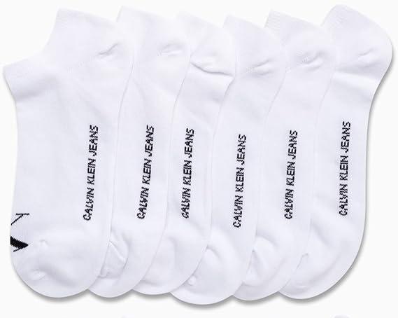 Medias Calvin Klein Pack x6 Blanco