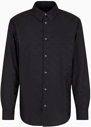 Camisa Manga Larga Armani Exchange Negro