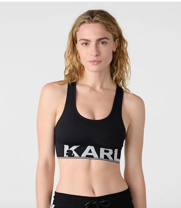 Top Karl Lagerfeld Negro