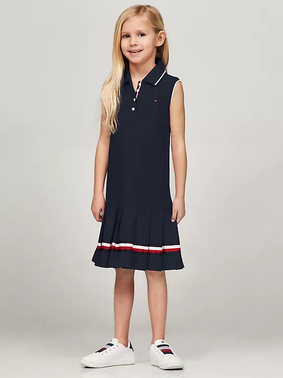 Vestido Tommy Hilfiger Azul Kids