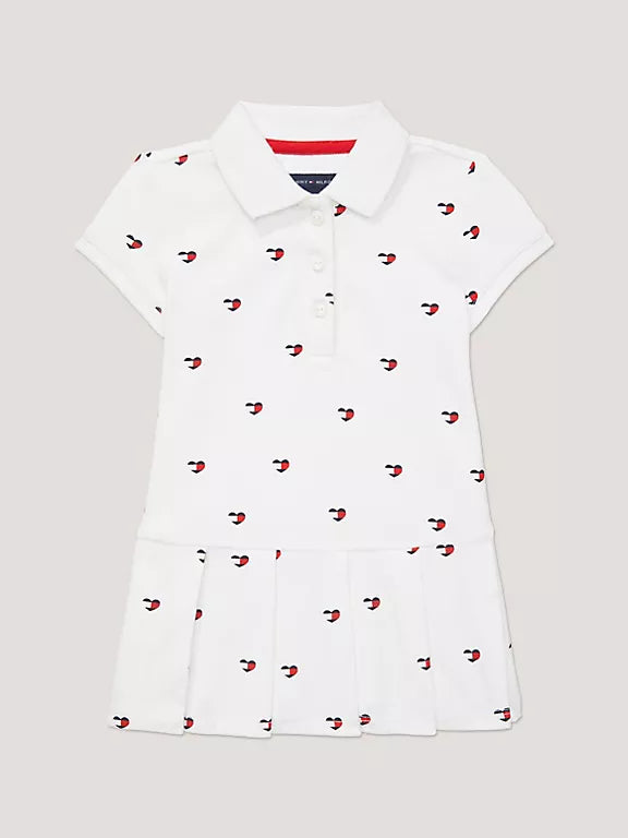 Vestido Tommy Hilfiger Blanco Kids