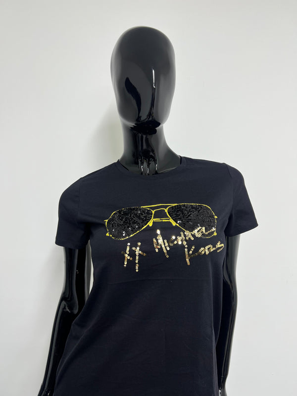 T-shirt Michel Kors Negra