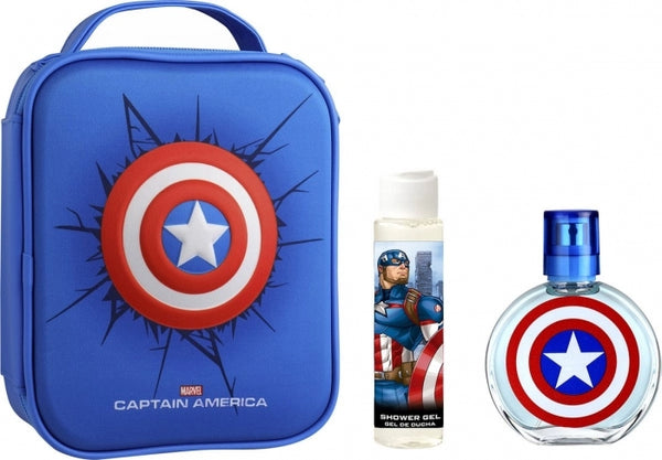 Kit Perfume Capitan America Niño