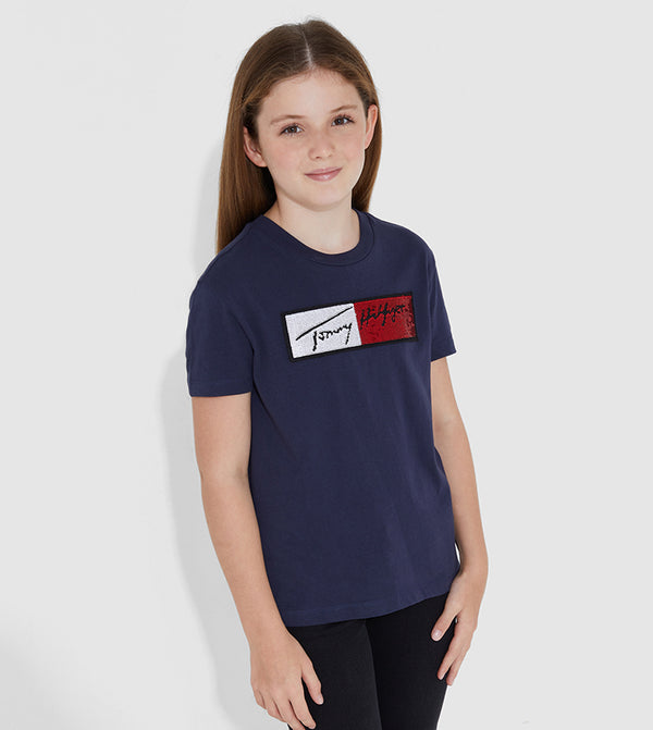 T-shirt Tommy Hilfiger Azul Kids