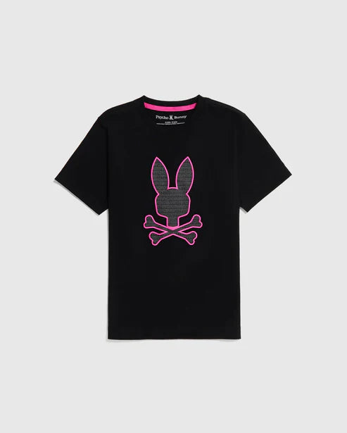 T-shirt Psycho Bunny Negra Kids