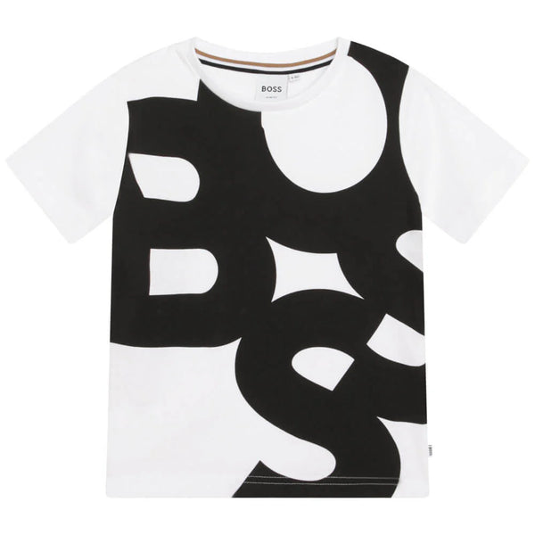 T-shirt Hugo Boss Blanco Kids