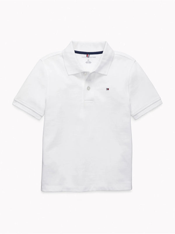 Polo Tommy Hilfiger Blanca Kids