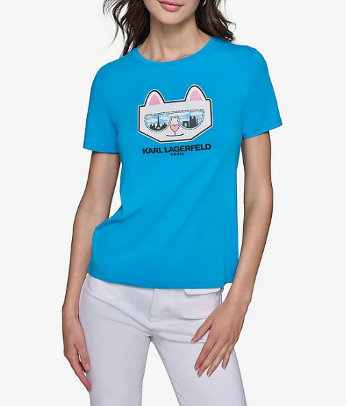 T-Shirt Karl Lagerfeld Azul