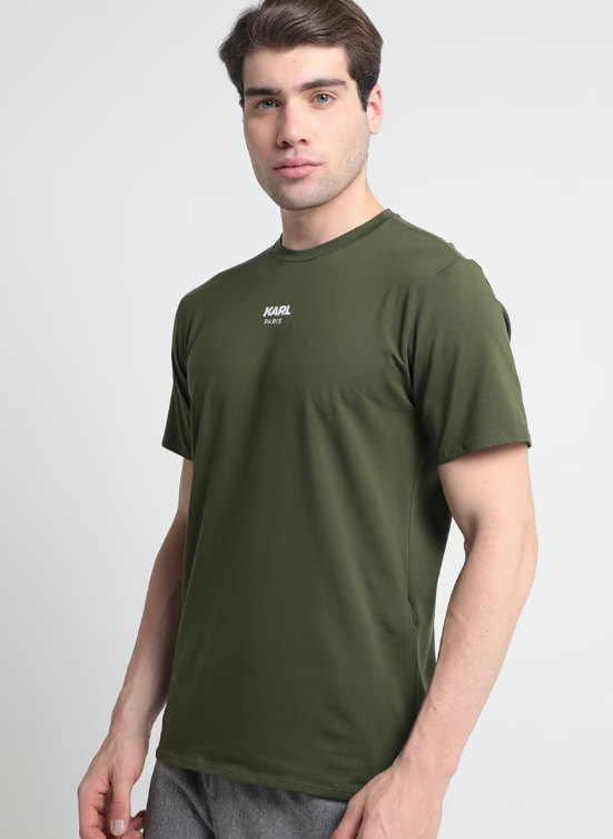 T-Shirt Karl Lagerfeld Verde