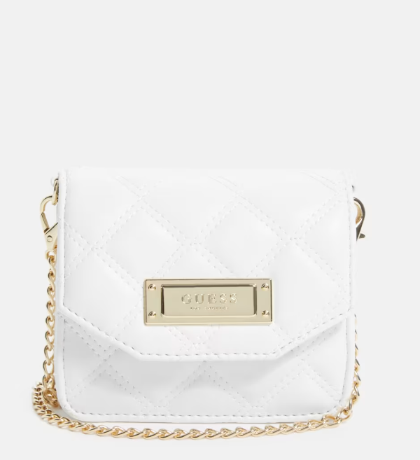 Bolso Manos Libres Guess Blanco