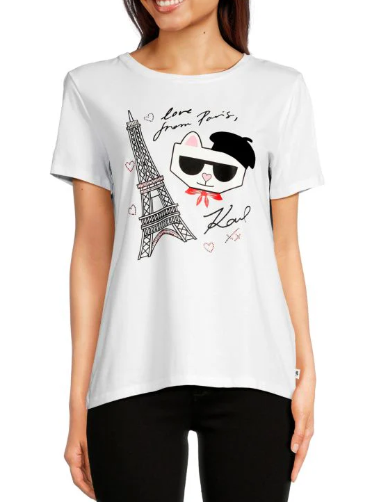 T-Shirt Karl Lagerfeld Blanco