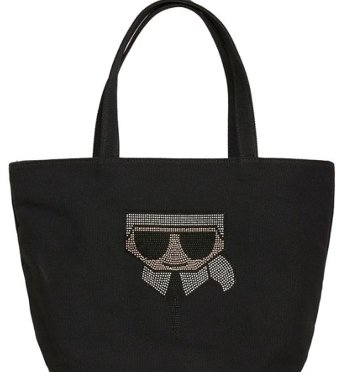 Bolso De Mano Karl Lagerfeld Negro