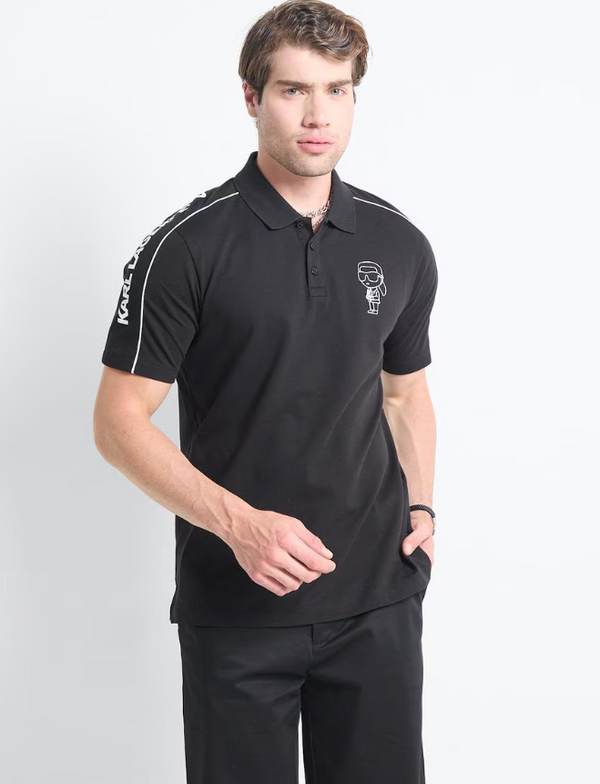 Polo Karl Lagerfeld Negro