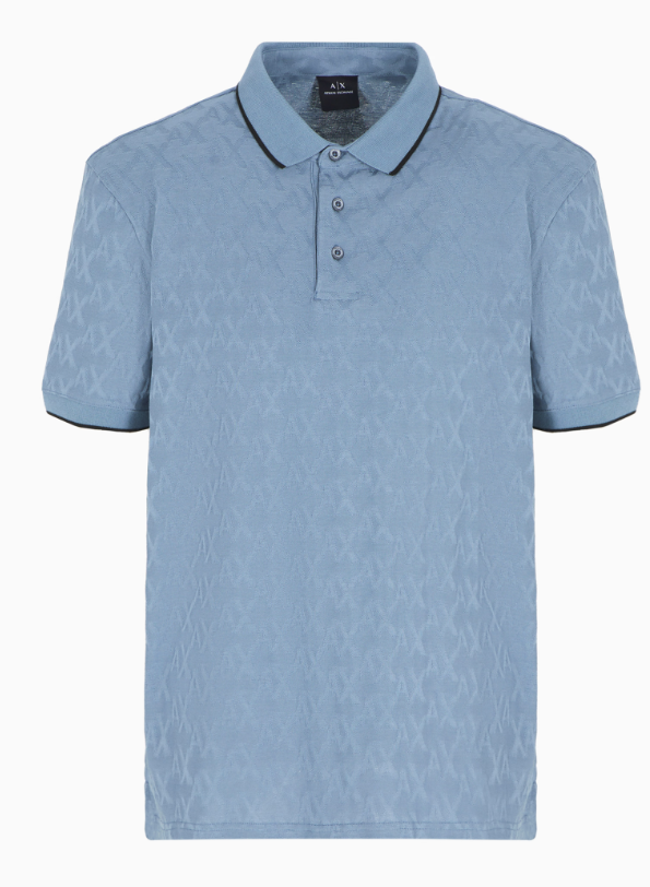 Polo Armani Exchange Azul