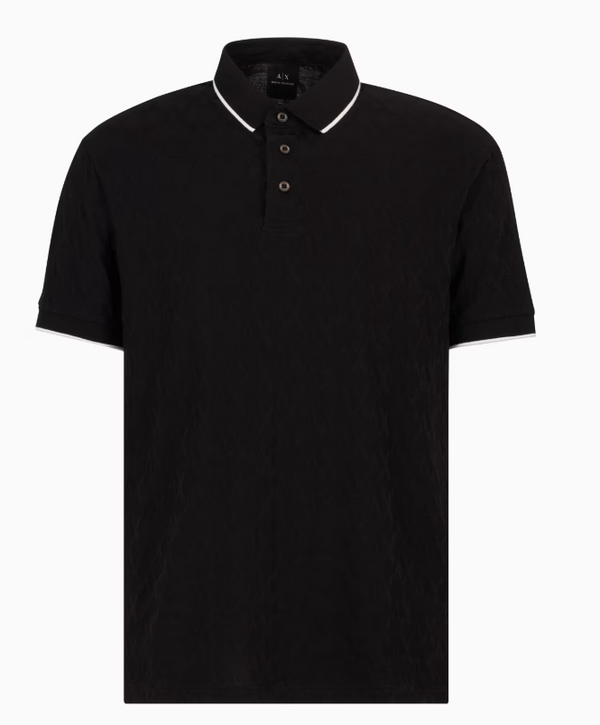 Polo Armani Exchange Negro