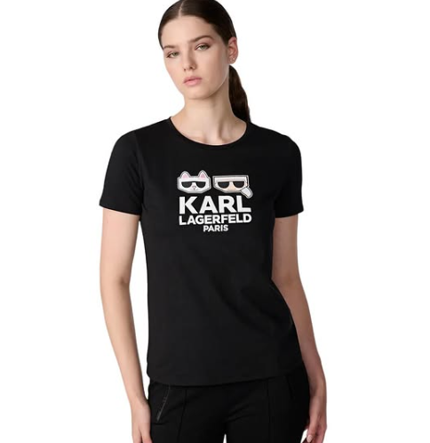 T-Shirt Karl Lagerfeld Negro